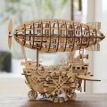 RoboTime Mechanisches 3D-Puzzle aus Holz Fantastisches Luftschiff
